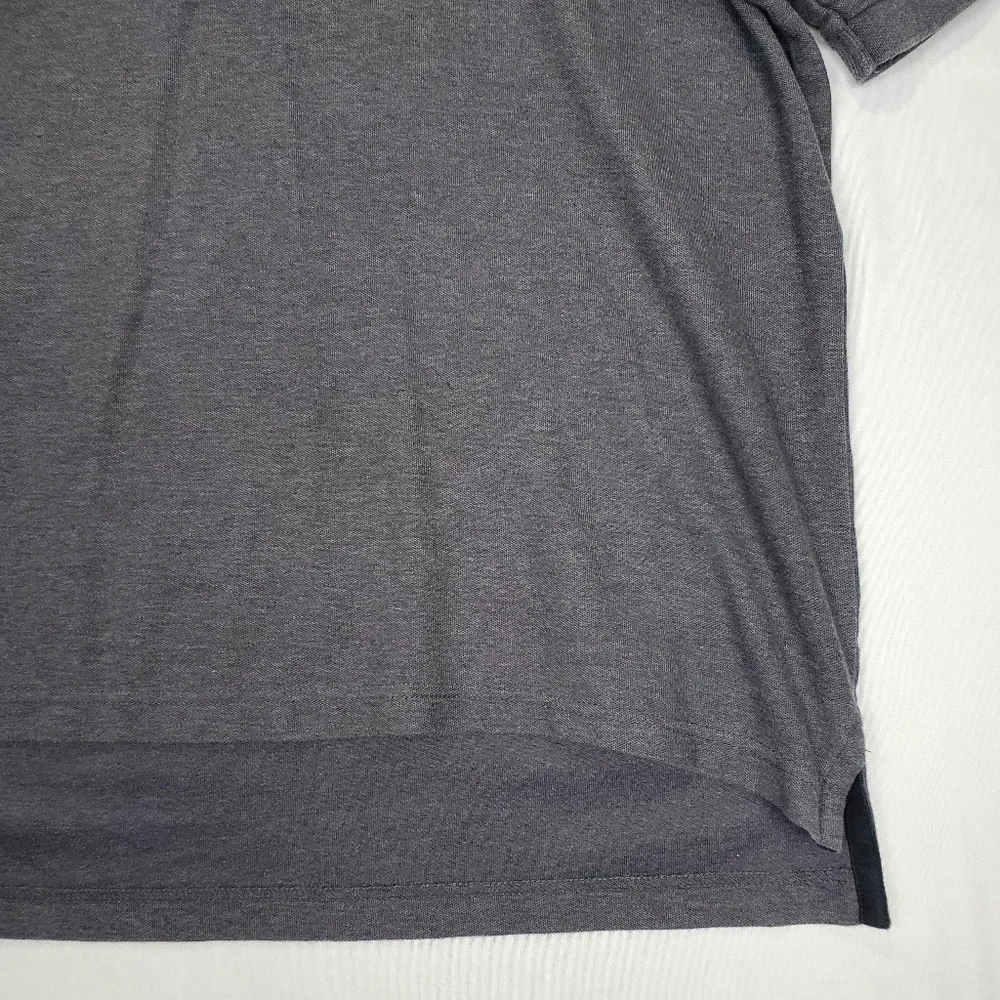 US Polo Association - Men's Charcoal Gray Short Sleeve Polo Shirt Size 2XL - Picture 4 of 16